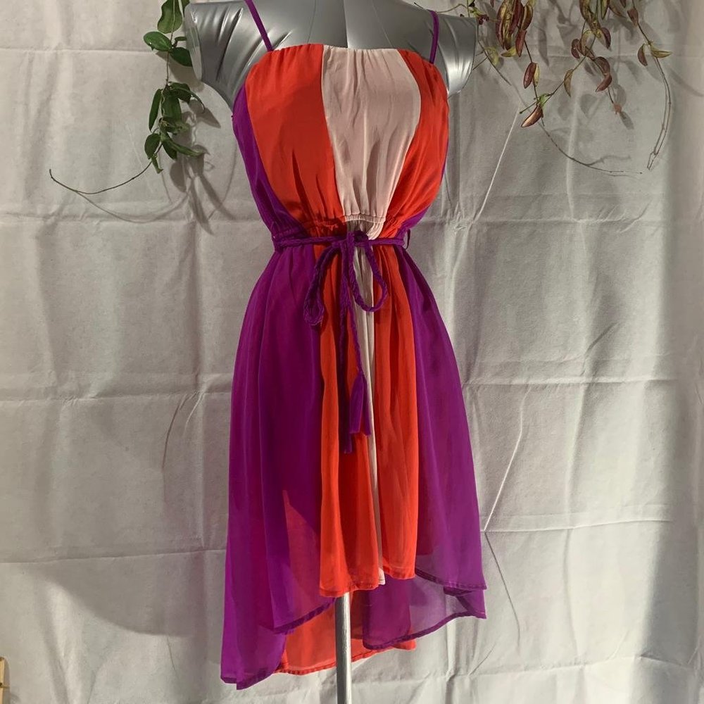 🔴 YA Los Angeles Small Asymmetrical Dress